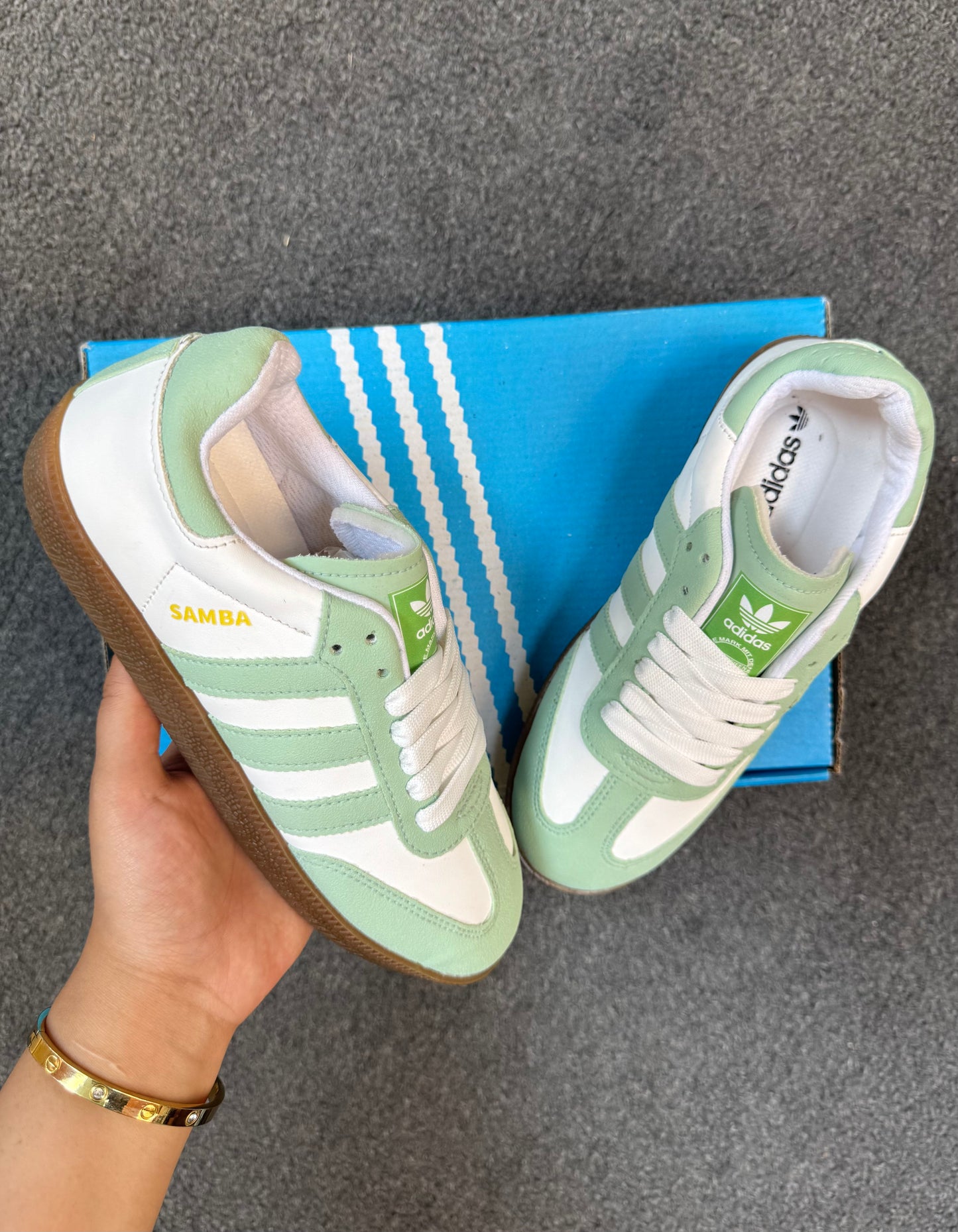 Samba shoes distinct