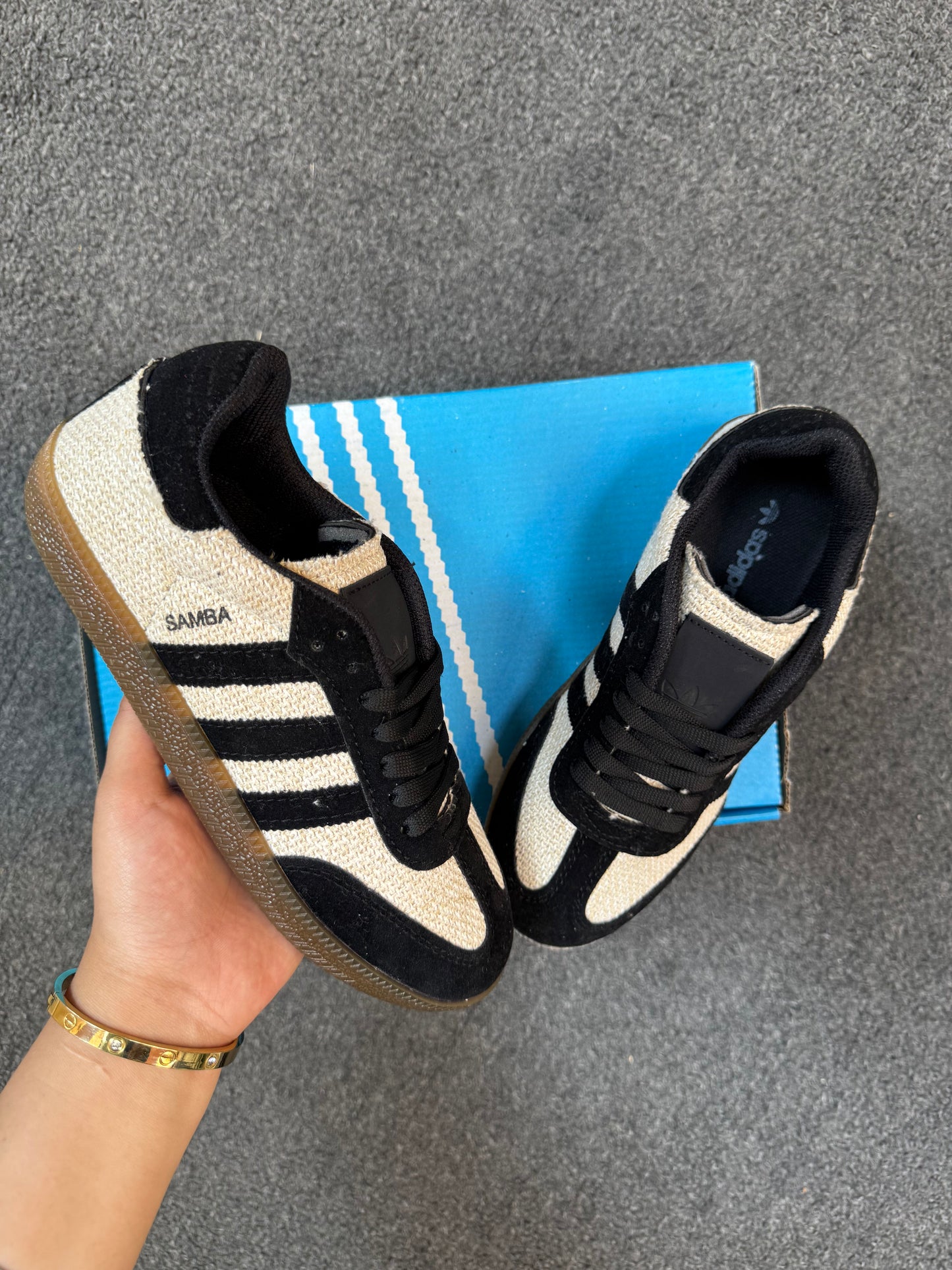 Samba shoes distinct