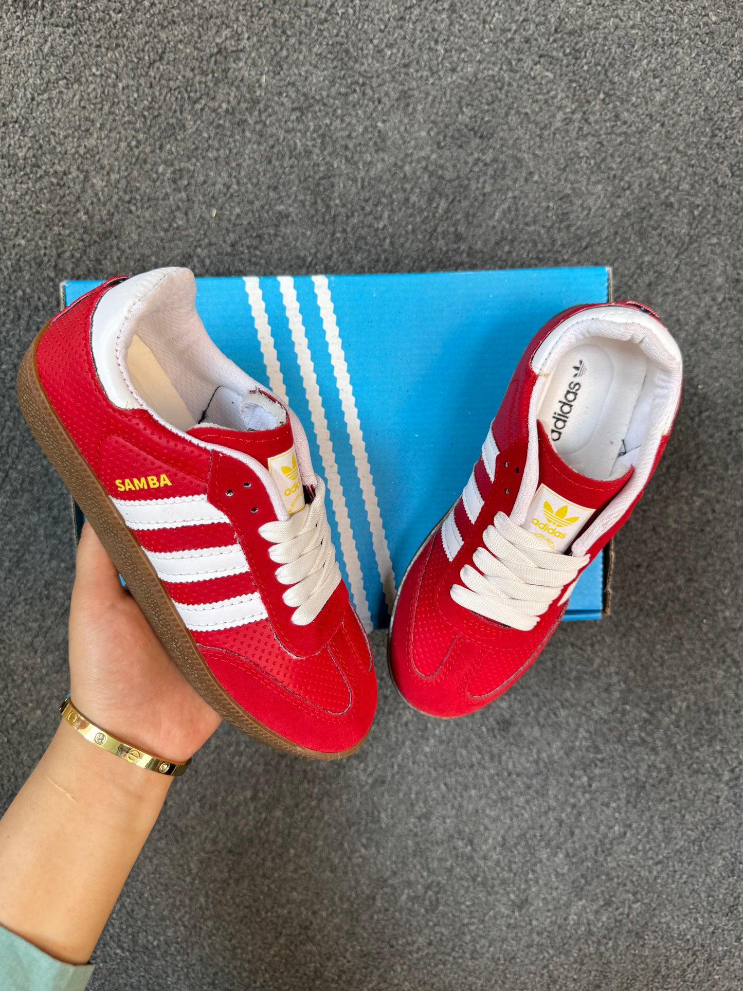 Samba shoes distinct