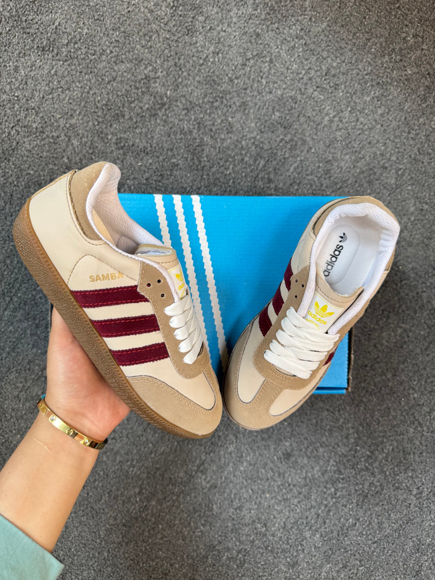 Samba shoes distinct