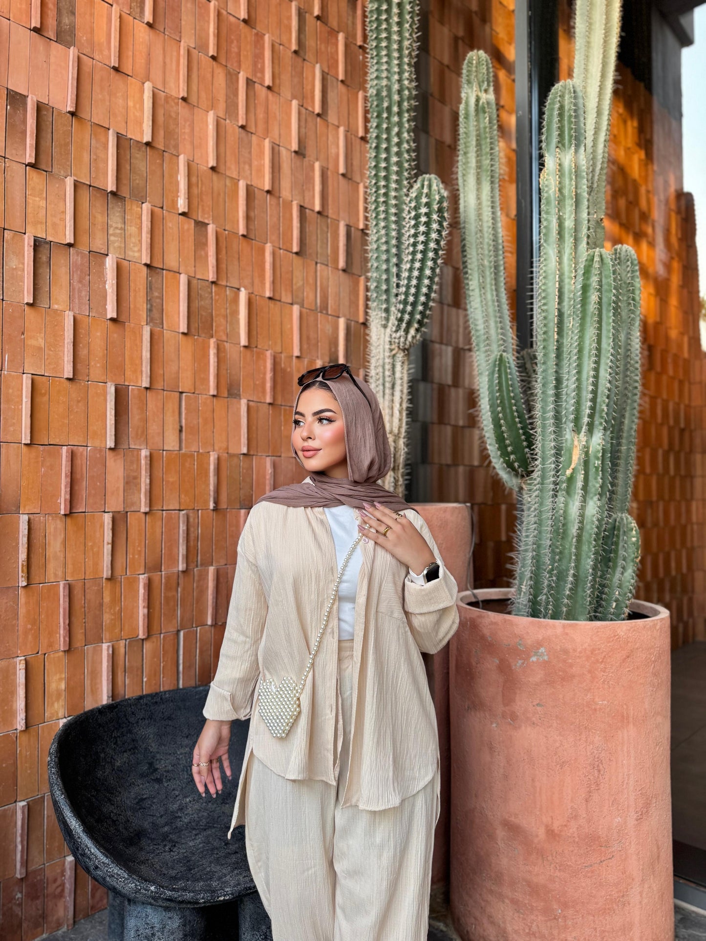 Fresca linen suit