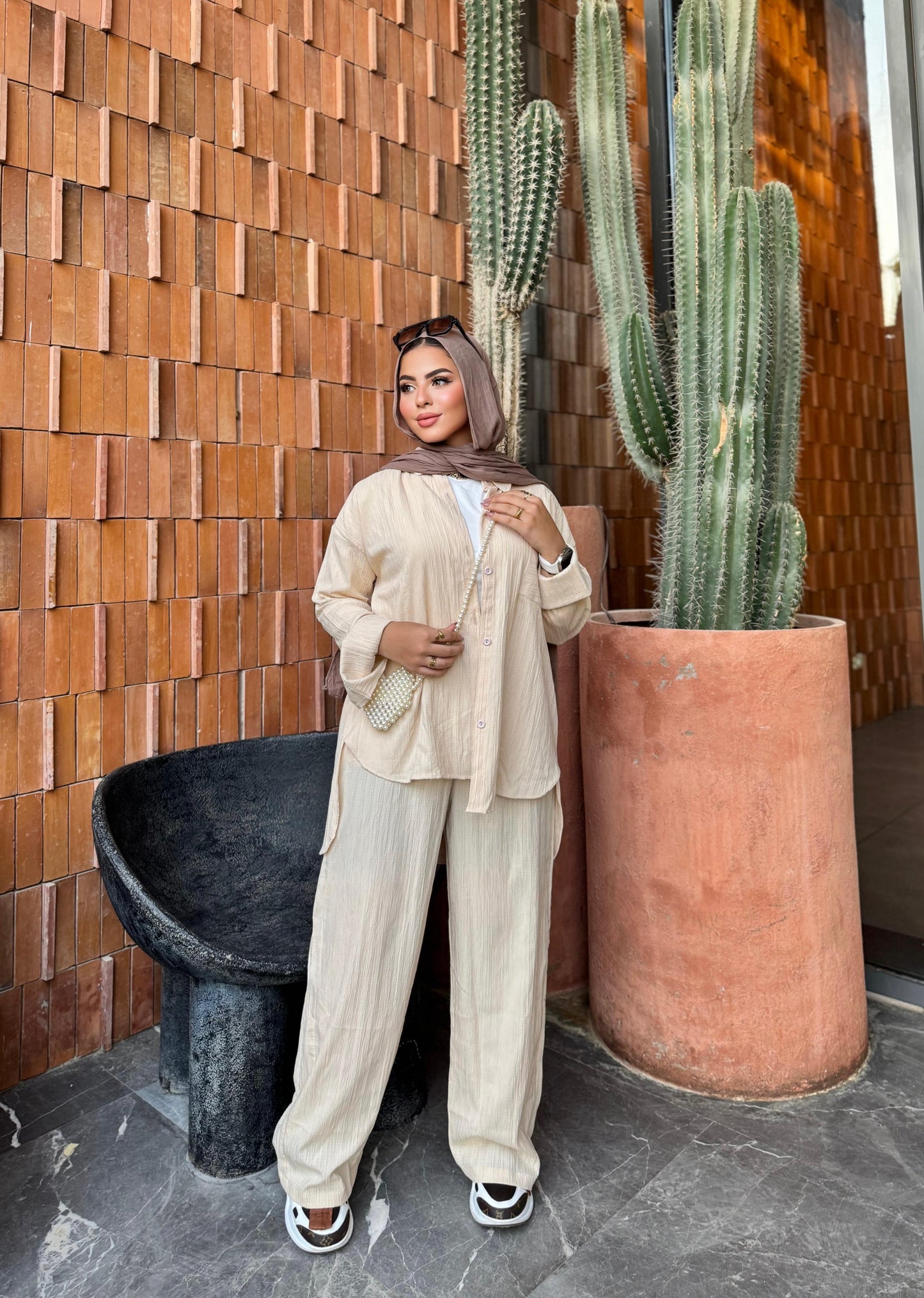 Fresca linen suit