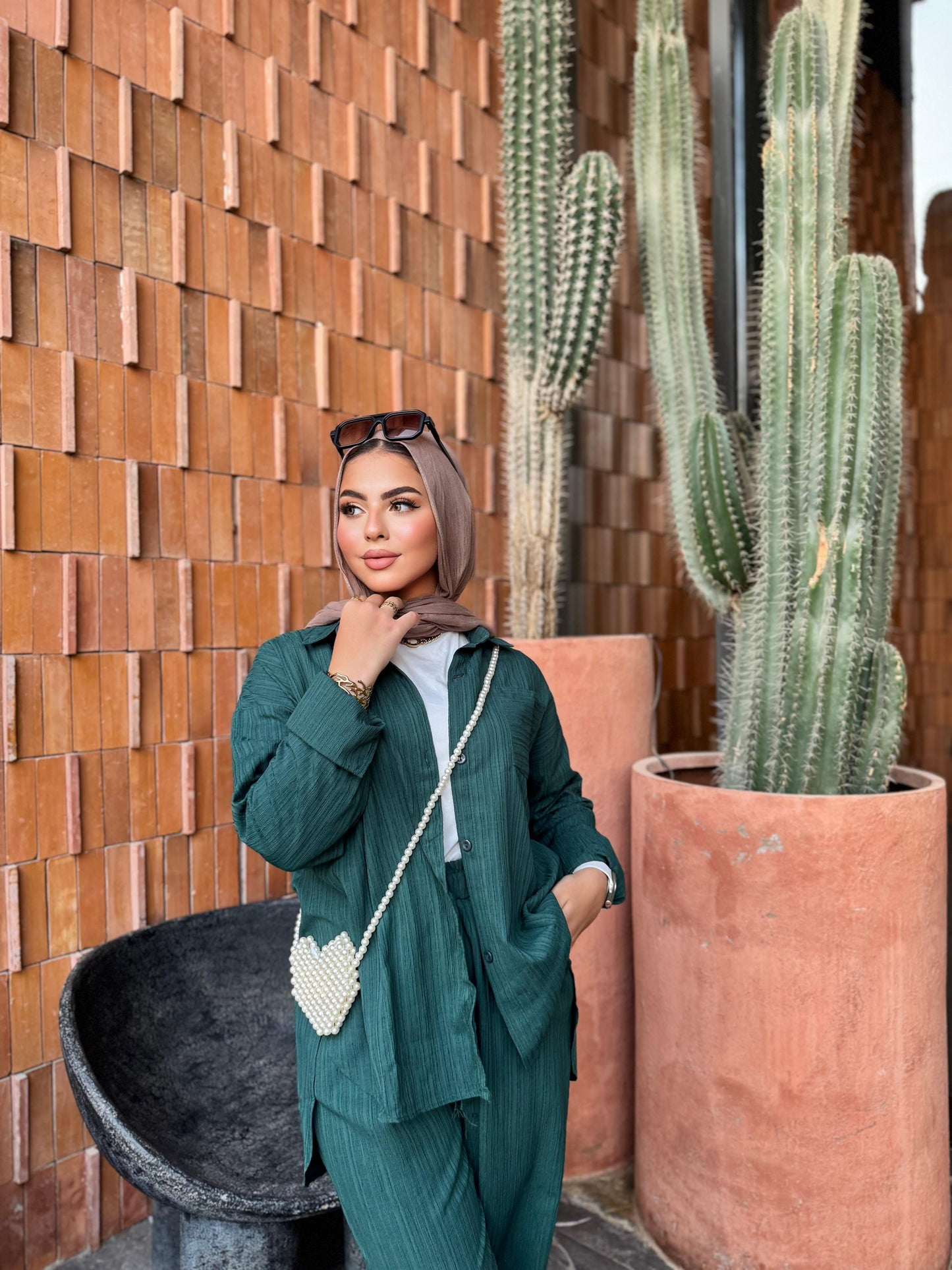 Fresca linen suit