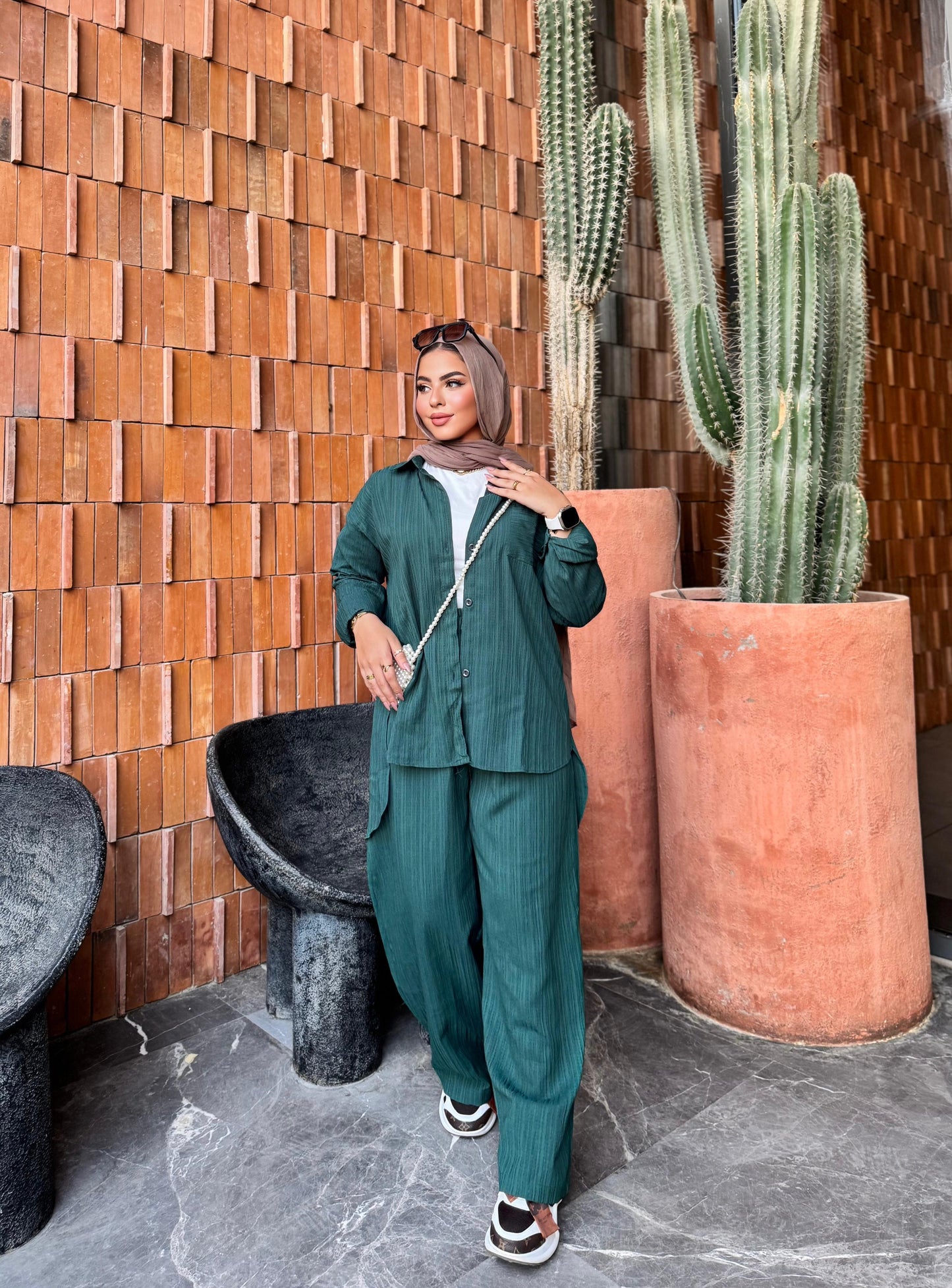 Fresca linen suit