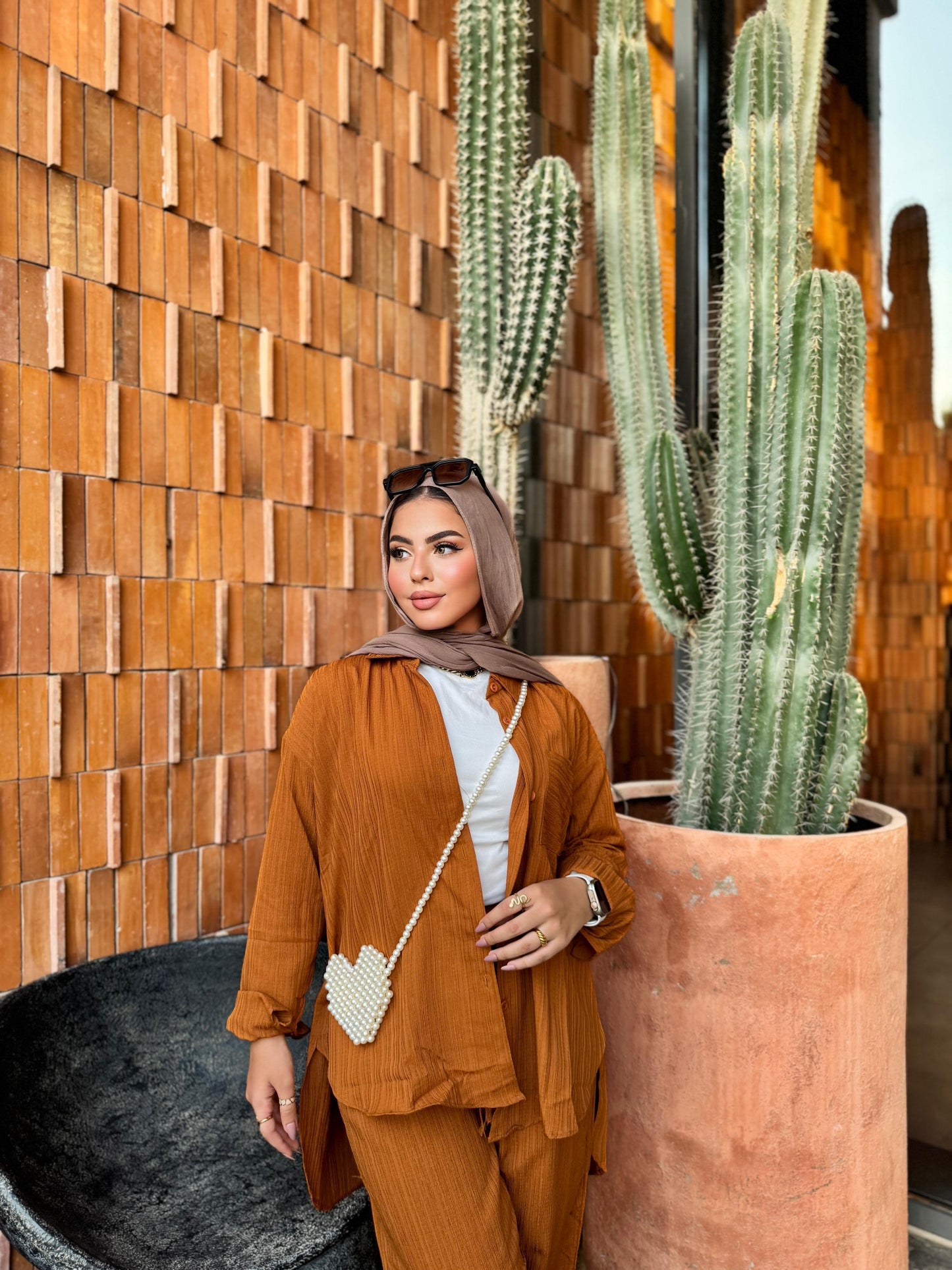 Fresca linen suit