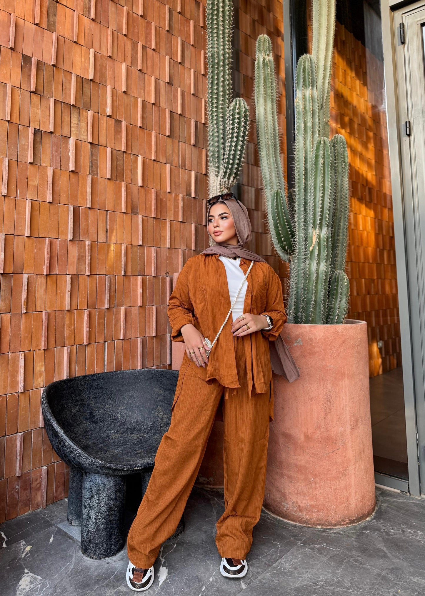 Fresca linen suit