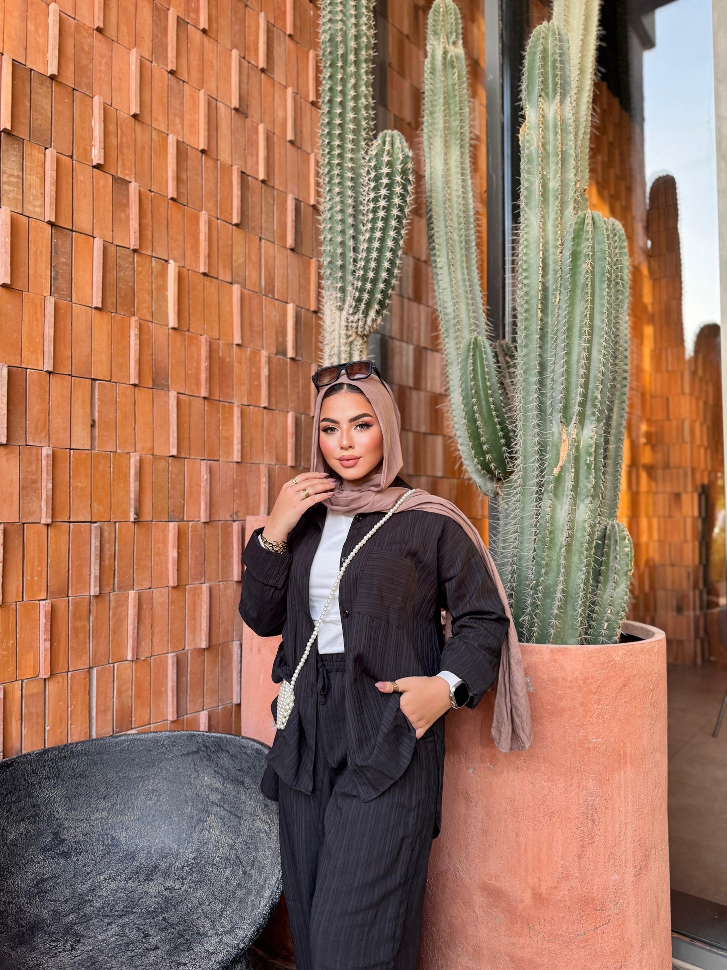 Fresca linen suit