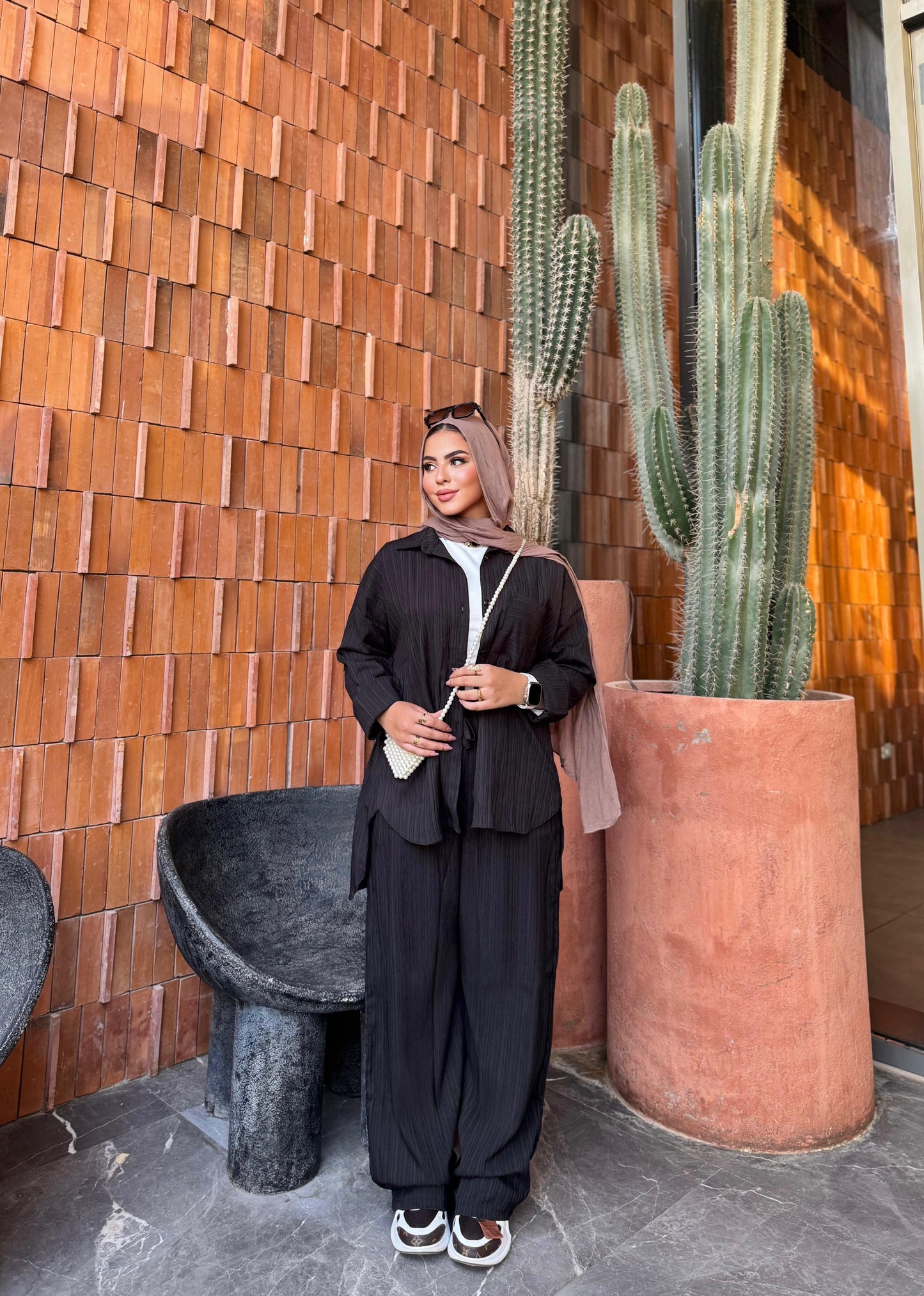 Fresca linen suit